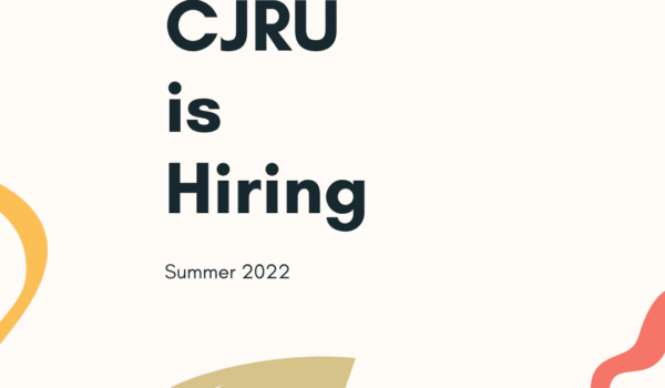 CJRU is hiring summer 2022